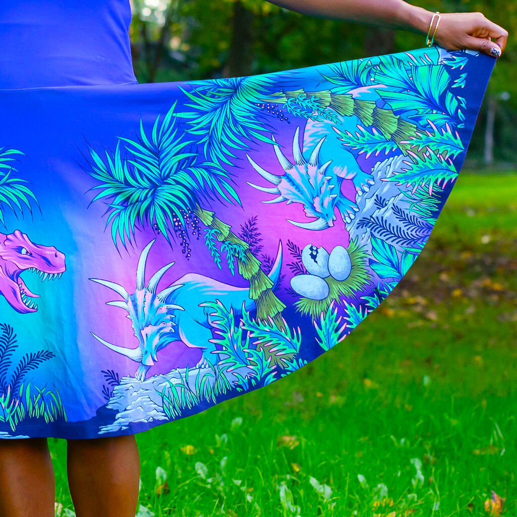 Adult Dinosaurs Super Twirler with Pockets
