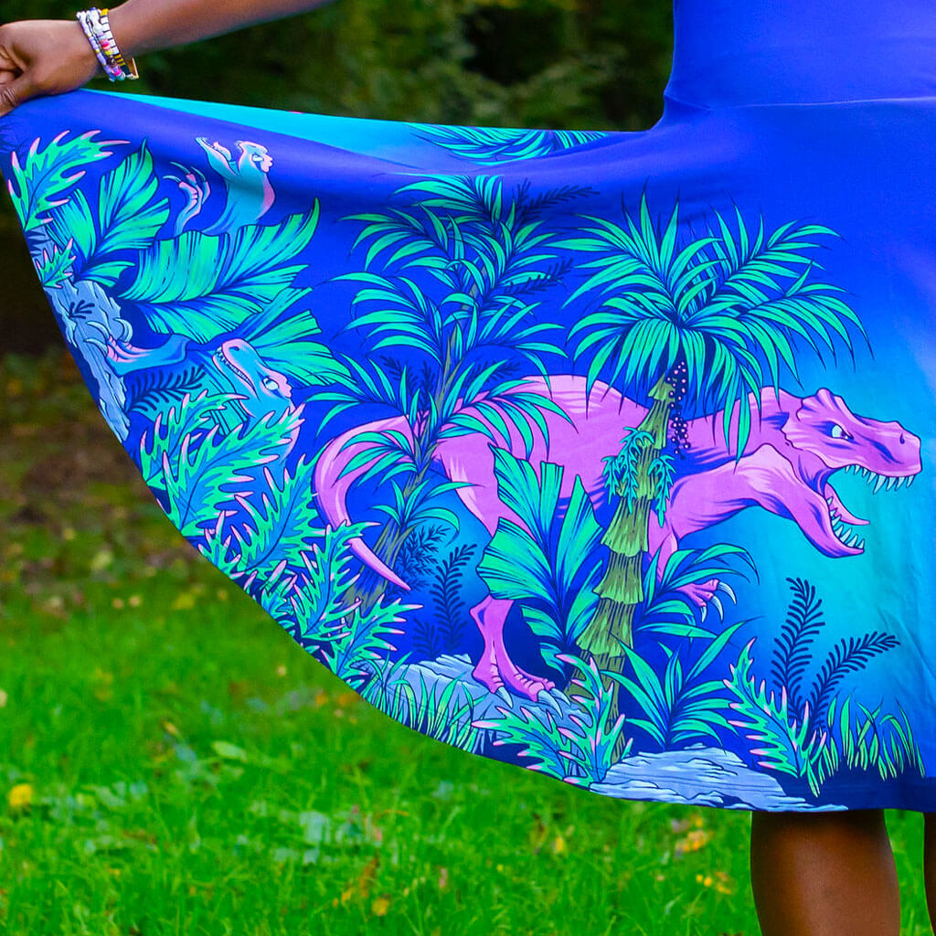 Adult Dinosaurs Super Twirler with Pockets