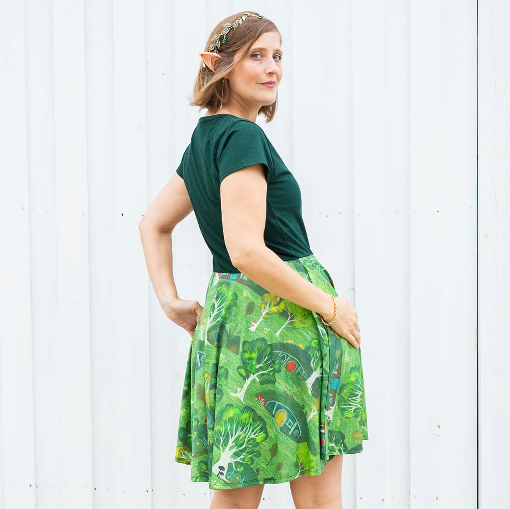 Adult "It Has Pocketses!" HIll Houses Super Twirler Dress with Pockets