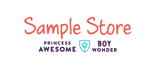 The Sample Store at Princess Awesome and Boy Wonder logo