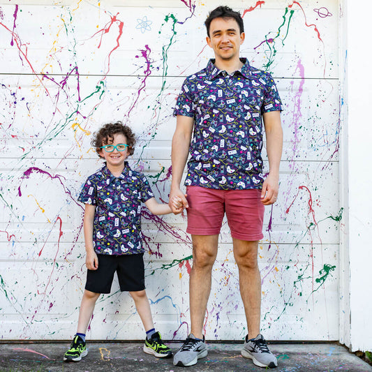 Video Game Controllers Short Sleeve Polo Shirt