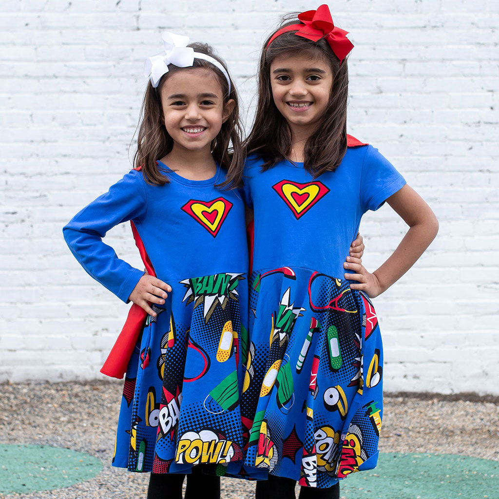 Medical Superheroes Super Twirler Dress