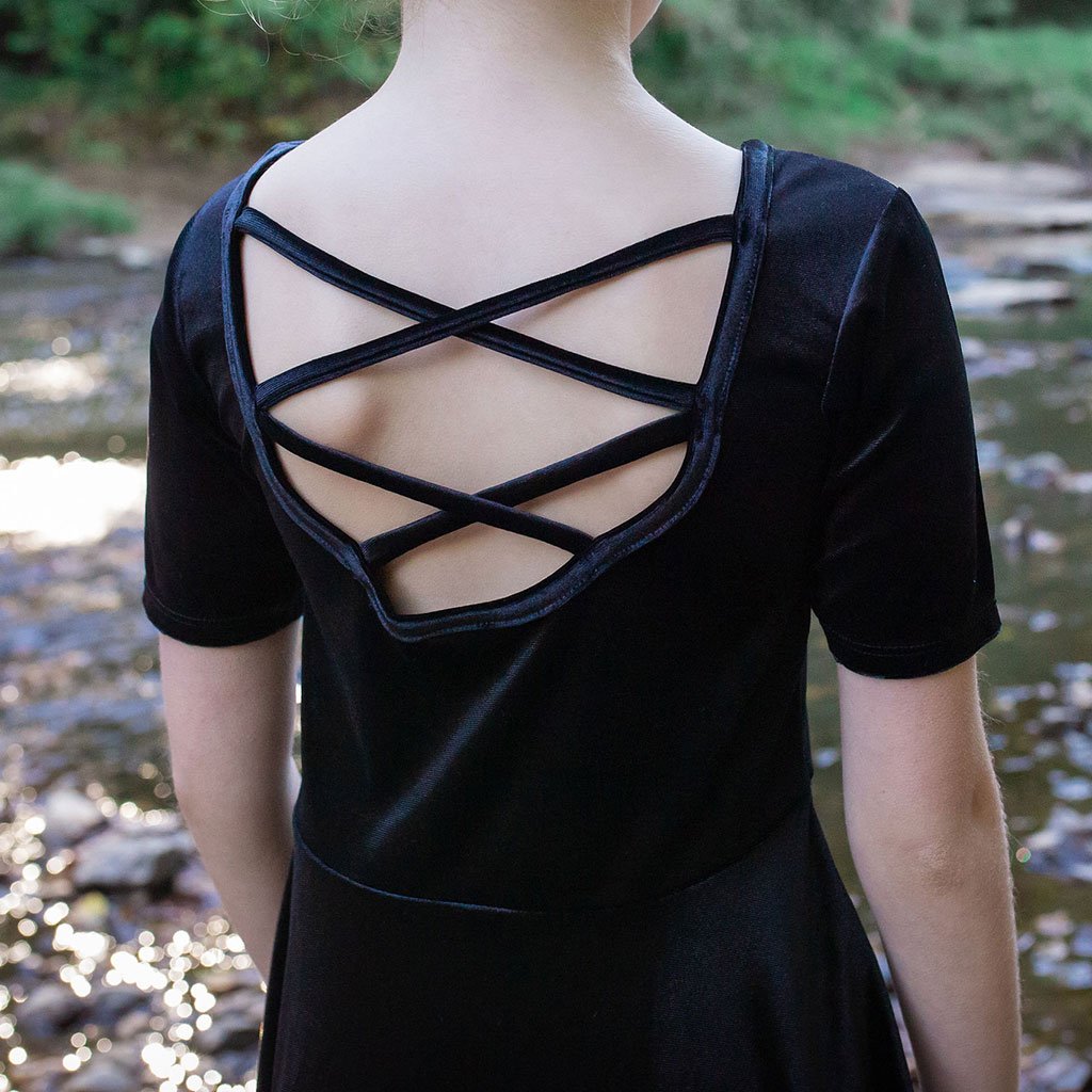 Apollo Moonshot Ballerina Style Short Sleeve Dress