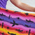 “Twilight Takeoff” Sunset Airplanes Short Sleeve Super Twirler Dress - Adult