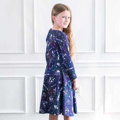 "One Small Step" Apollo Mission Dress with Pockets