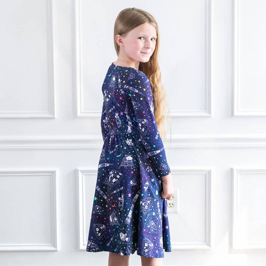 "One Small Step" Apollo Mission Dress with Pockets