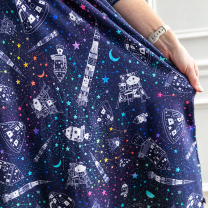 Adult "One Giant Leap" Apollo Mission Dress with Pockets