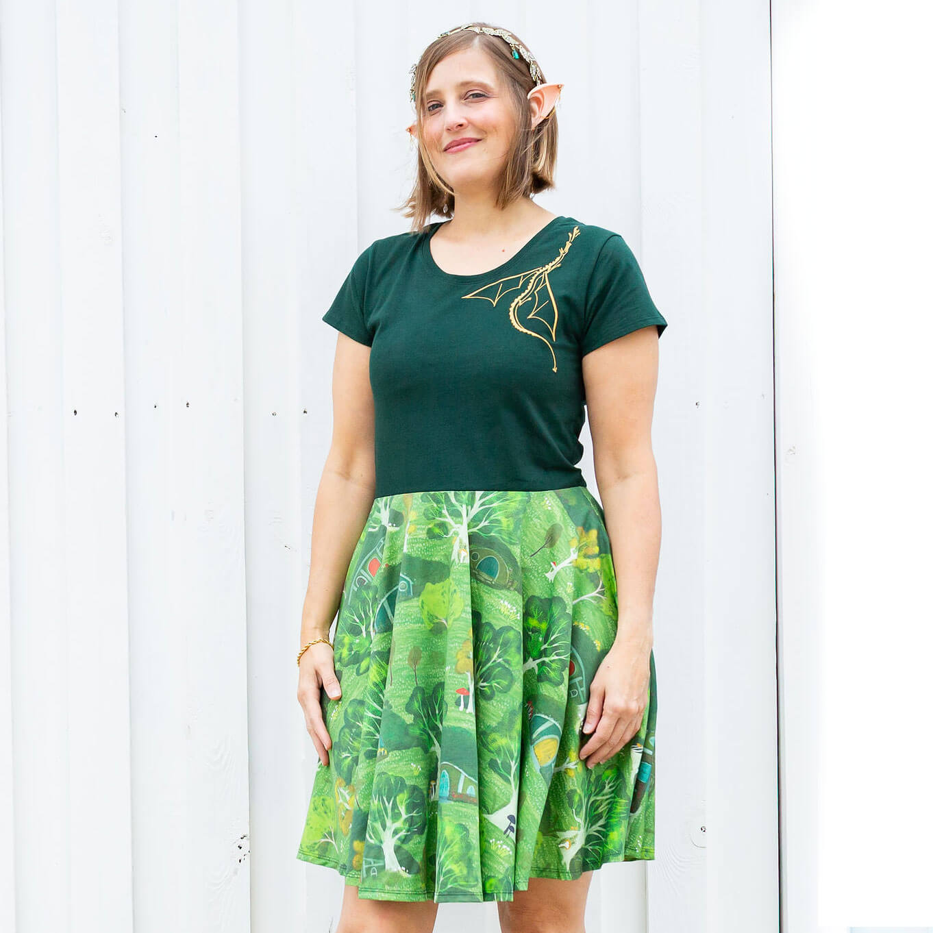 Adult "It Has Pocketses!" HIll Houses Super Twirler Dress with Pockets