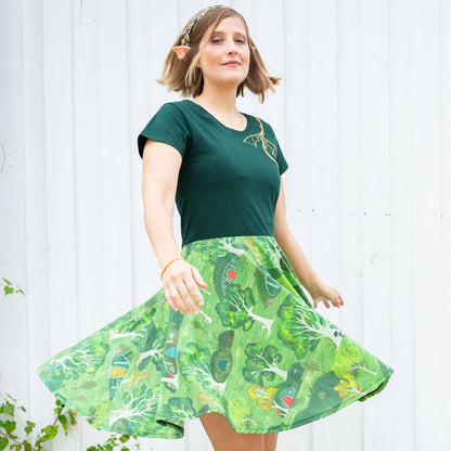 Adult "It Has Pocketses!" HIll Houses Super Twirler Dress with Pockets
