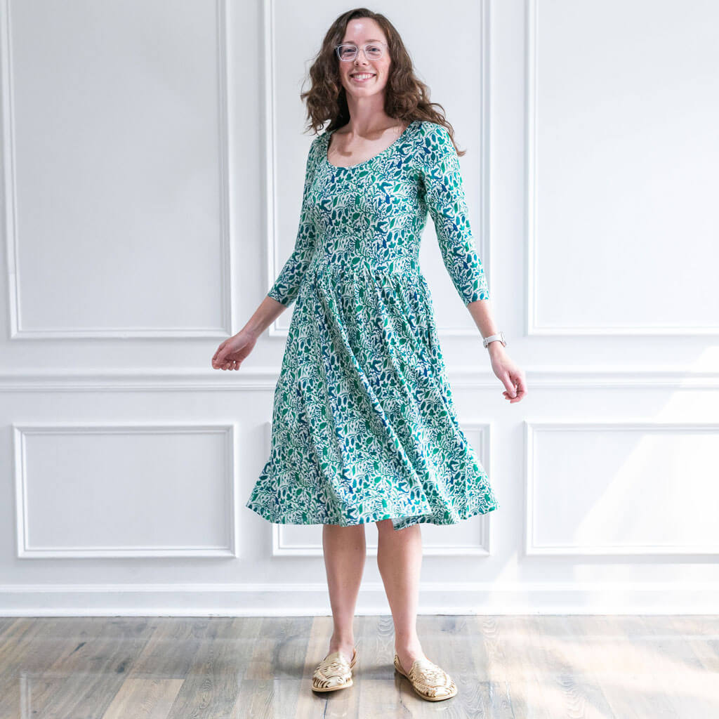 Adult "Once Upon a Vine" Fairy Tale Ivy Dress with Pockets