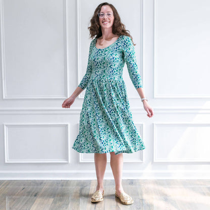 Adult "Once Upon a Vine" Fairy Tale Ivy Dress with Pockets