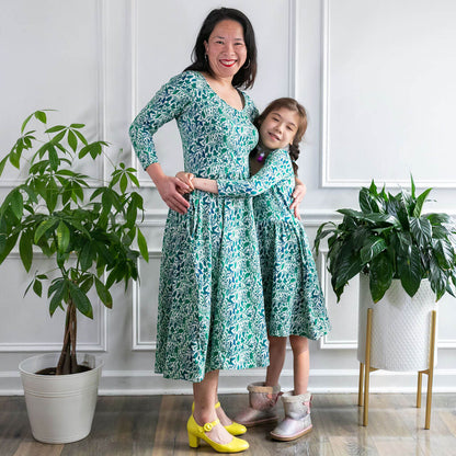 Adult "Once Upon a Vine" Fairy Tale Ivy Dress with Pockets