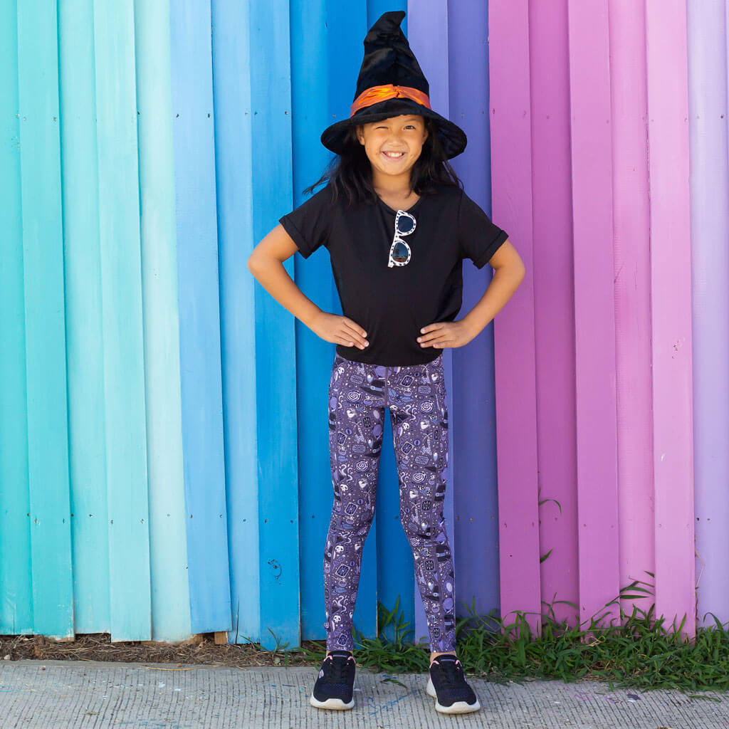 "Witchful Thinking" Magic Leggings with Pockets