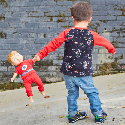 Fire Flight Dragons Long Sleeve Raglan Shirt