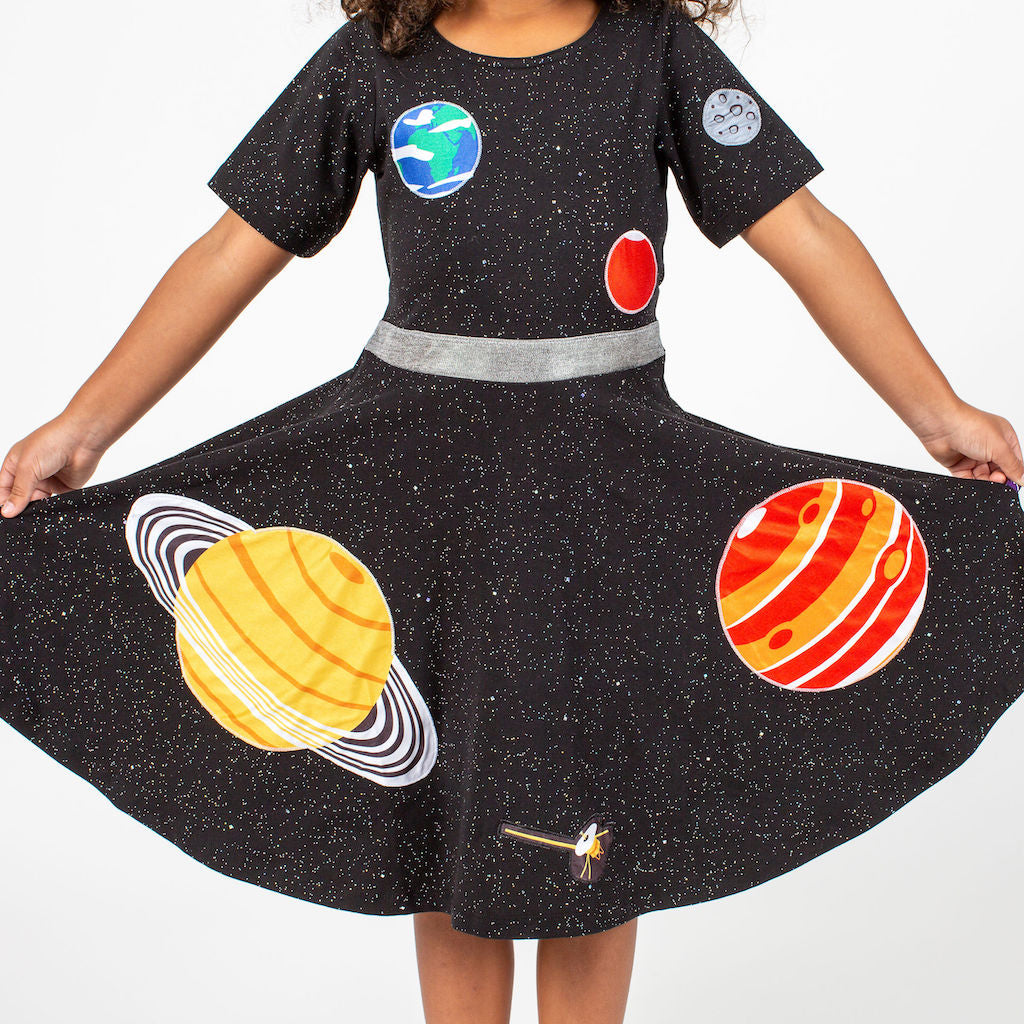 Solar System Busy Dress