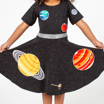 Solar System Busy Dress