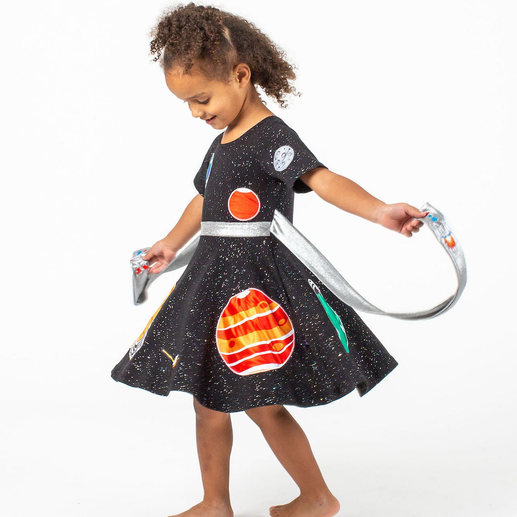 Solar System Busy Dress