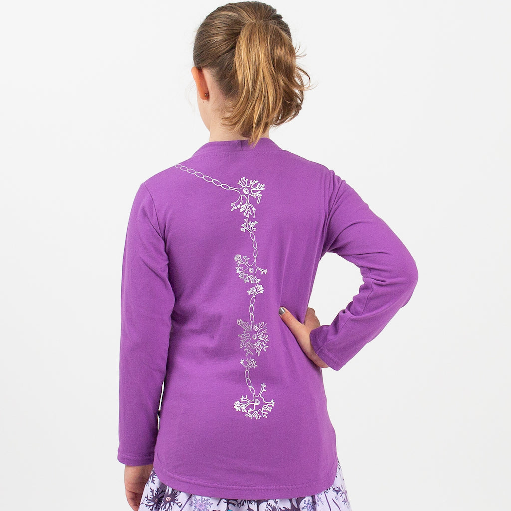 Spinal Neurons Long Sleeve Tunic Shirt