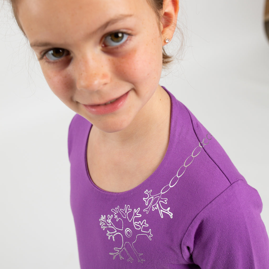 Spinal Neurons Long Sleeve Tunic Shirt