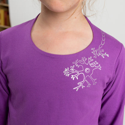 Spinal Neurons Long Sleeve Tunic Shirt