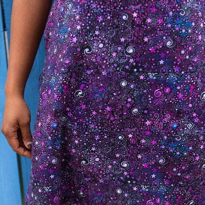 Adult Deep Field Galaxies Sleeveless Dress with Pockets