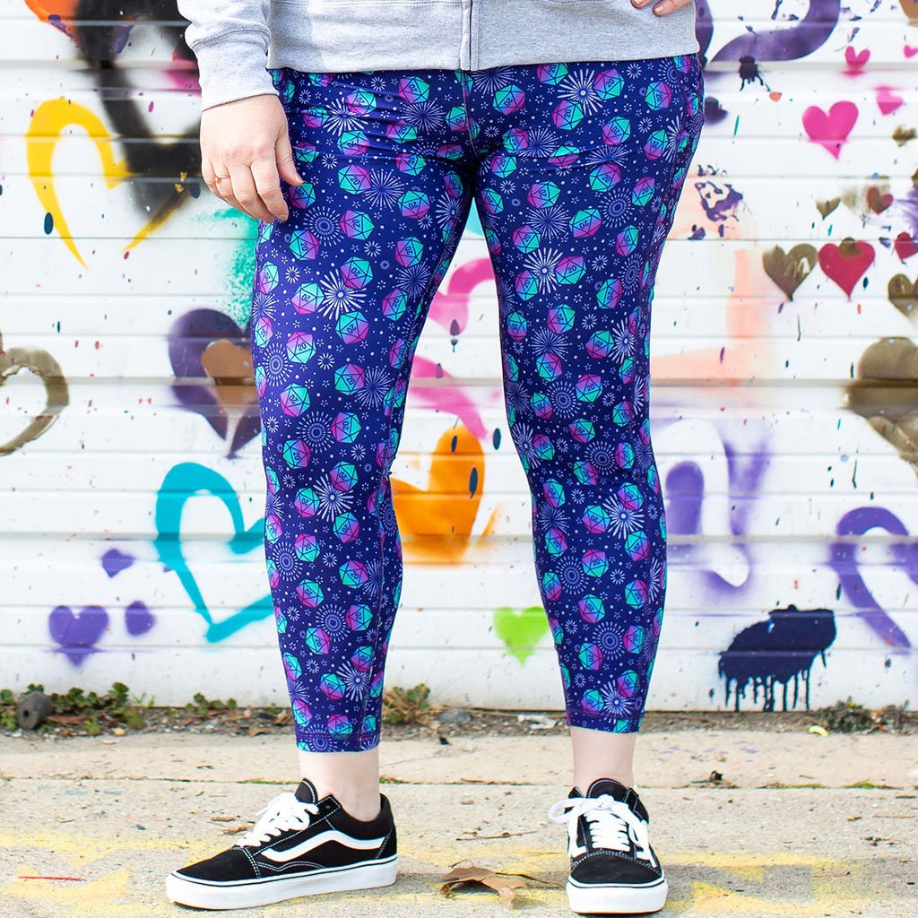 Gaming Dice Leggings with Pockets - Adult - The Sample Store at Princess  Awesome and Boy Wonder