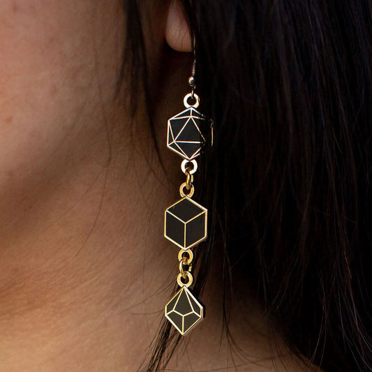 Gaming Dice Earrings