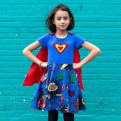 Medical Superheroes Super Twirler Dress