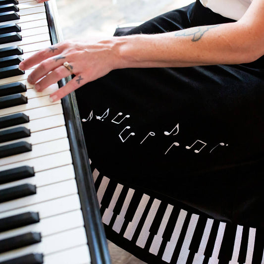 Adult Piano Skirt with Pockets