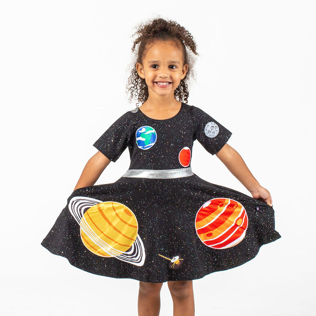 Solar System Busy Dress