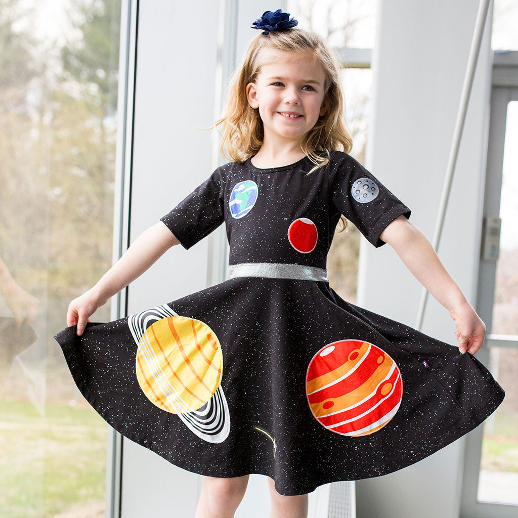 Solar System Busy Dress